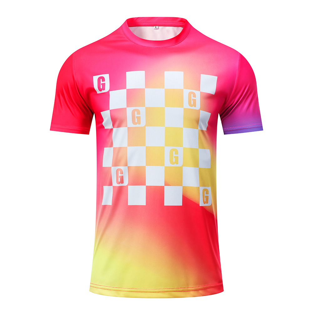 圆领150克双面排汗T恤-粉色-01